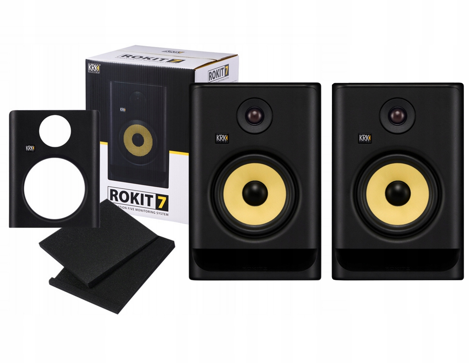 Krk Rokit 7 G5 (pár) štúdiové posluchové monitory