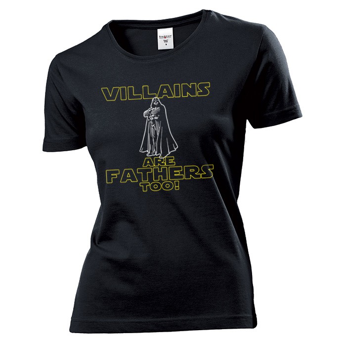 

Koszulka damska Villains Are Fathers Too c S