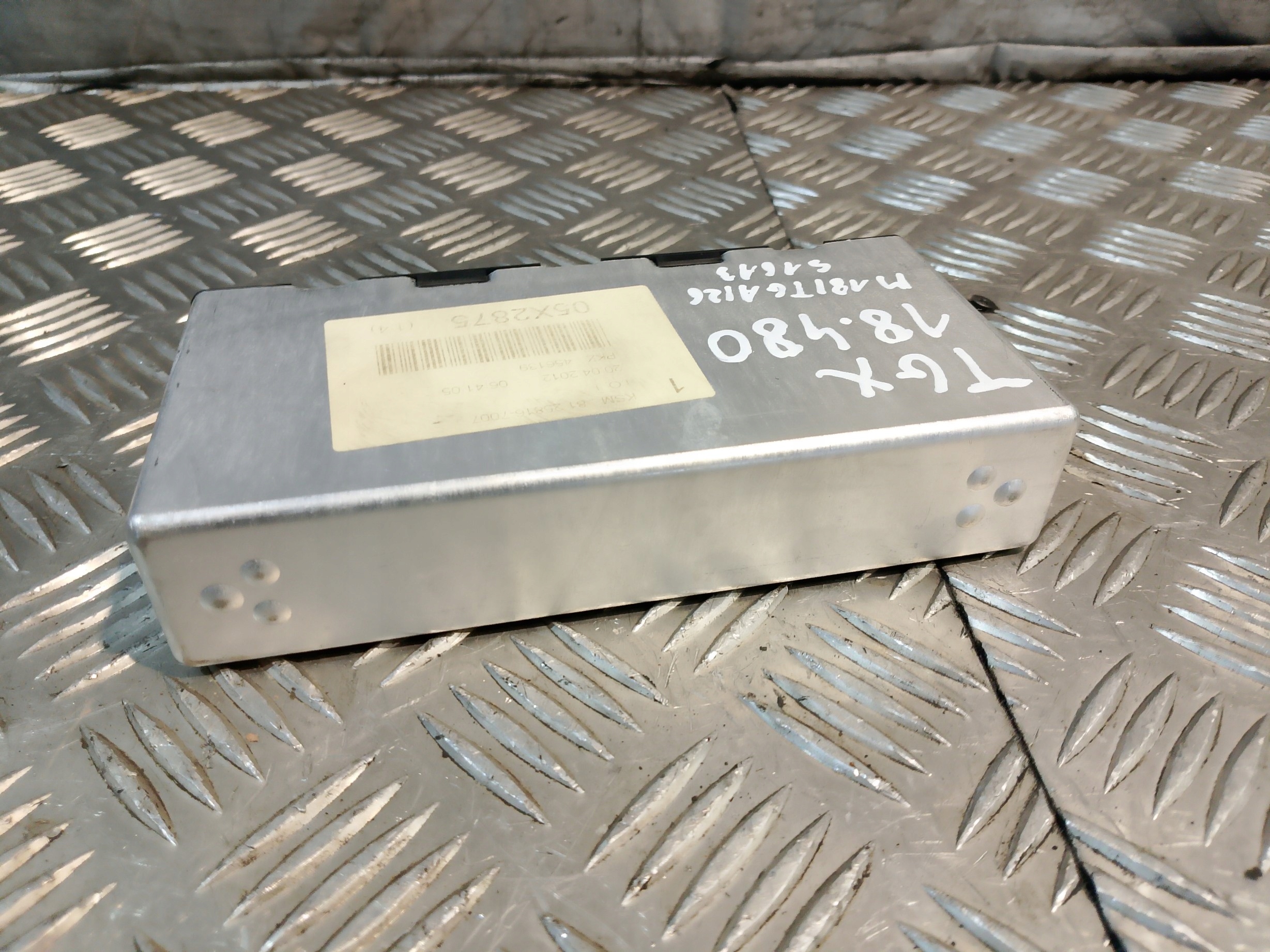 control unit computer KSM MAN TGX 18.480 MAN 81.25816.7007