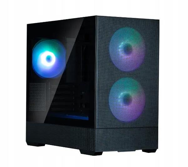 Zalman skříň P30 Air Black miniT 3x140mm fan Argb Usb 3.0 Usb-c t