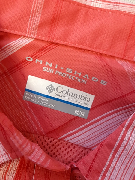 COLUMBIA SILVER RIDGE 2.0 PLAID LONG OMNISHADE M Materiał dominujący Poliester