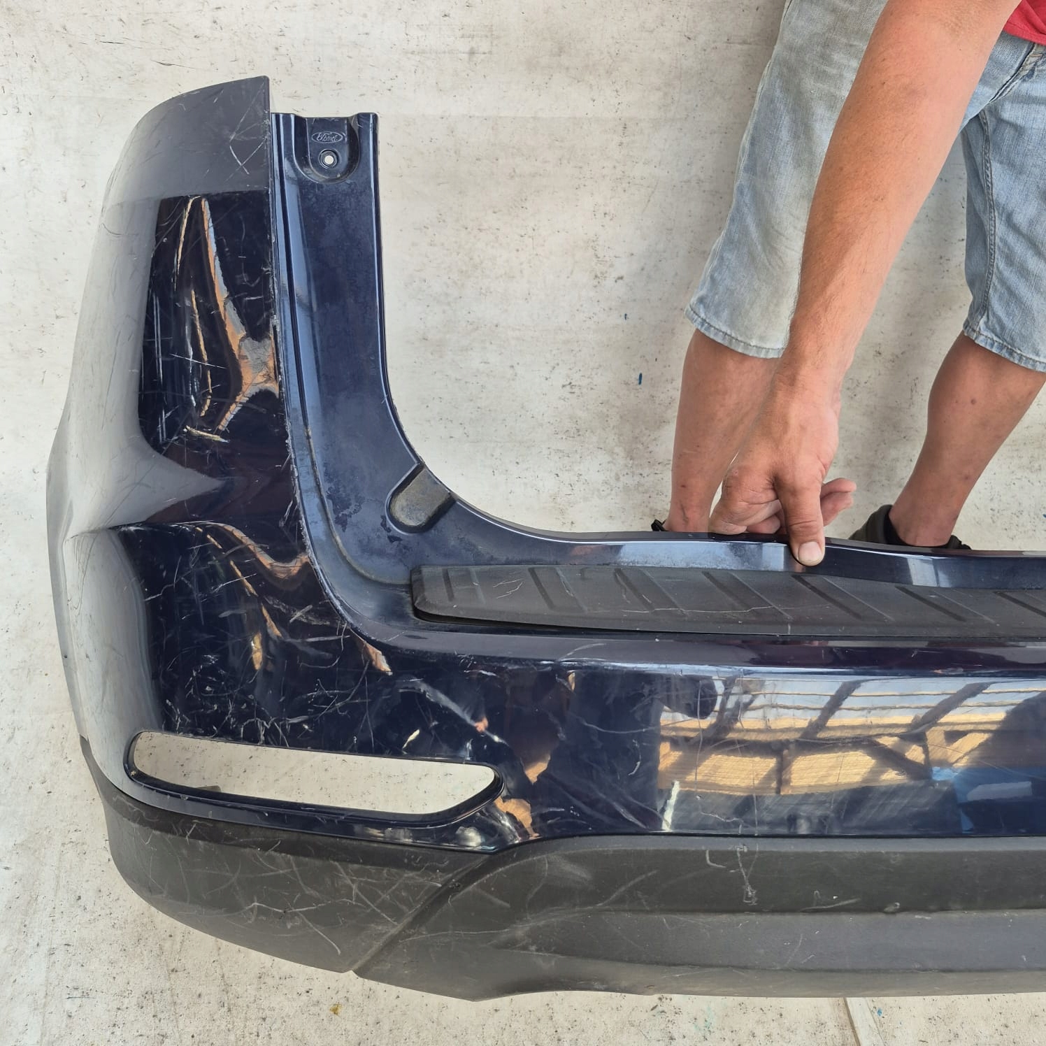FORD GALAXY III 3 MK3 15-23 bumper rear part rear