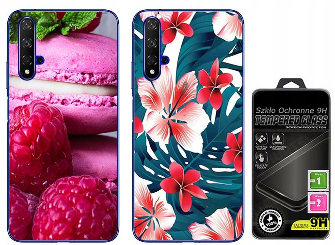 

2x Etui Cienka Guma Foto do Huawei Nova 5T