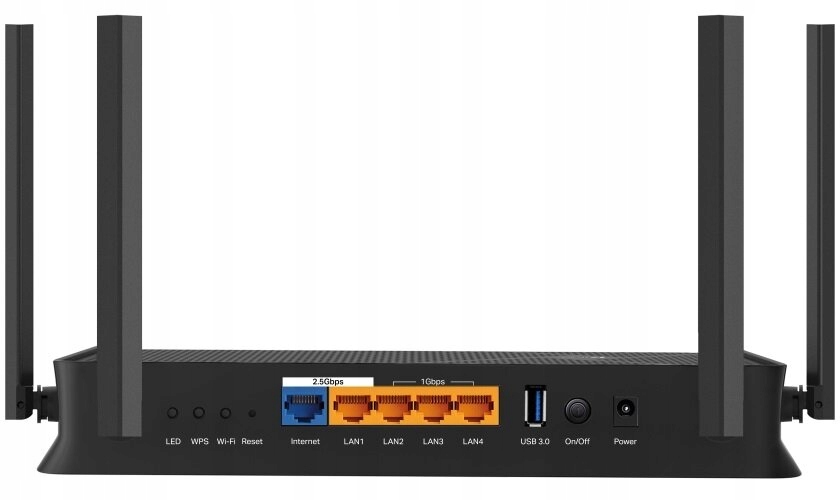 Router TP-LINK Archer BE3600 2.4 / 5 GHz (DualBand) Wi-Fi Mesh Wbudowany modem DSL