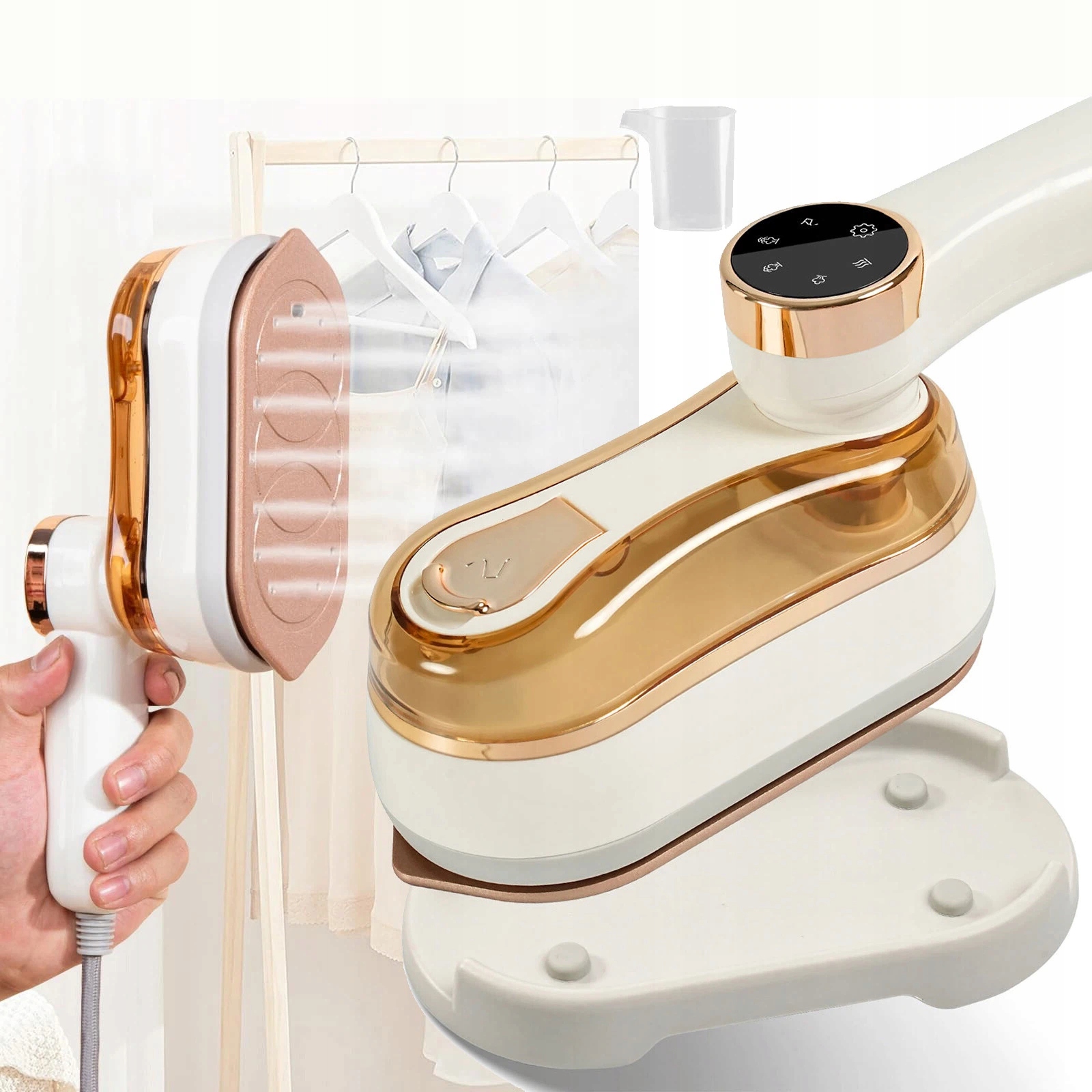 Přenosný Napařovač Steamer Žehlička Výkonná 1400 W