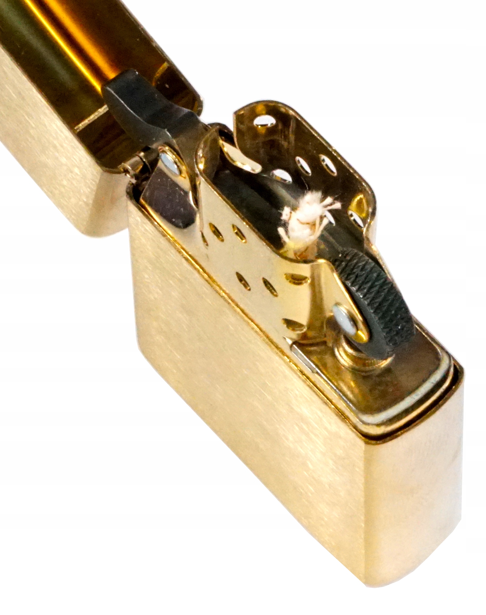 ZAPALNICZKA ZIPPO HIGH POLISHED BRASS ARMOR HEAVY Waga produktu z opakowaniem jednostkowym 0.1 kg