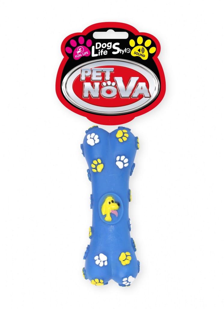 

Pet Nova Zabawka Kość w Łapki 15cm Niebieska