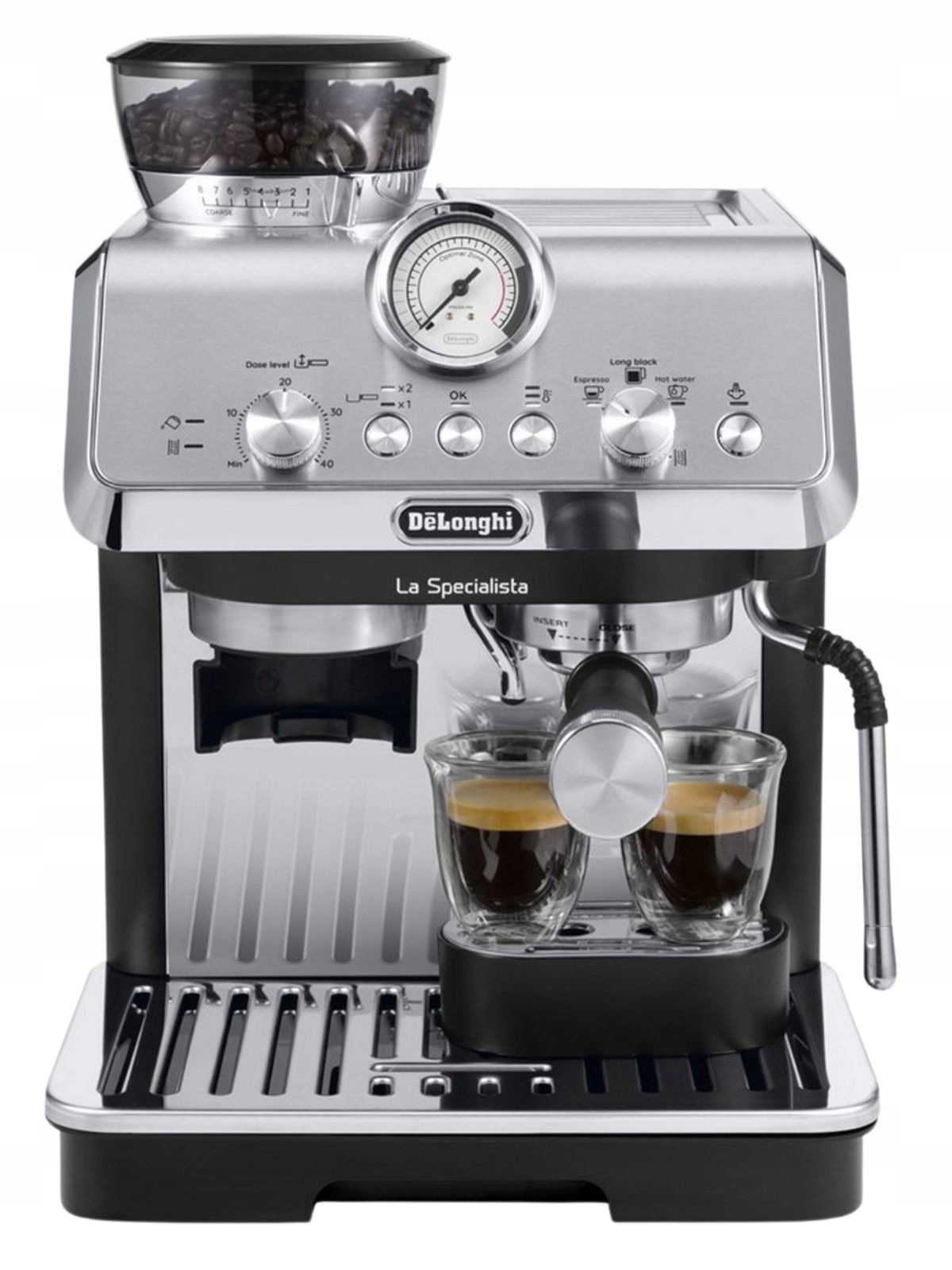 Kávovar tlakový Delonghi EC9155.MB 15 bar strieborný Latte