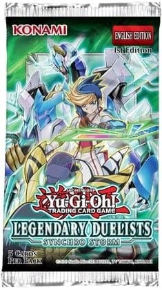 Yu-Gi-Oh Trading Card Game Legendary Duelists Synchro Storm Booster
