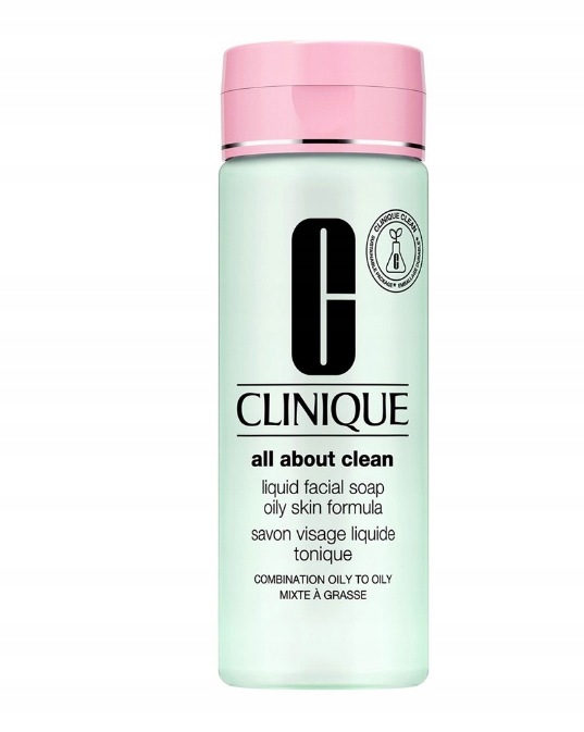 Clinique all about clean Liquid Facial Soap Oily mydło w płynie skóra tłust