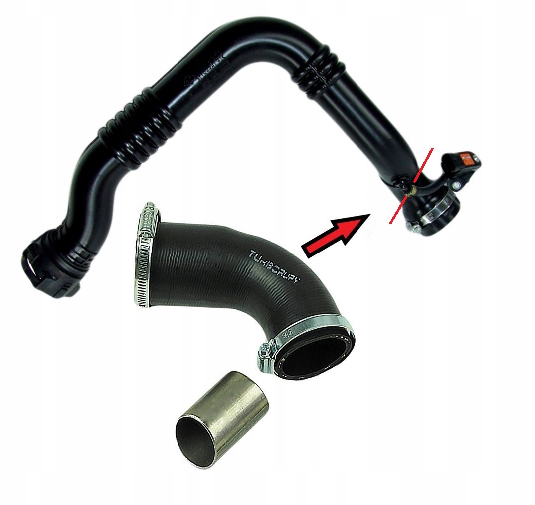 Trubka Hadice Intercoolera Renault Laguna III 2.0 dCi