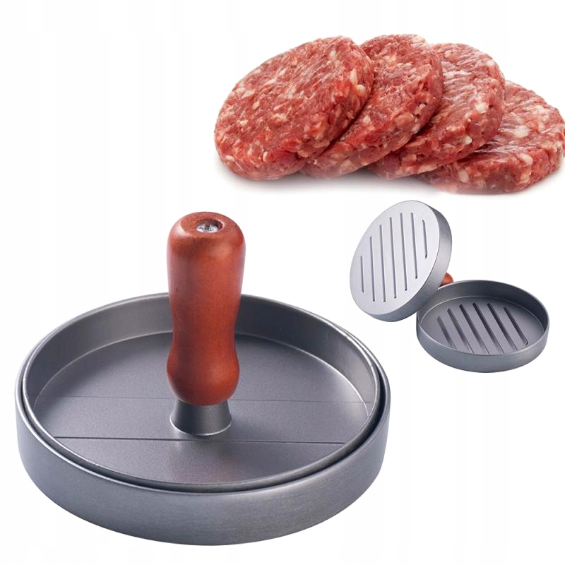 PRASA DO BURGERÓW HAMBURGERÓW WYCISKARKA BURGER PRESS Materiał stal nierdzewna