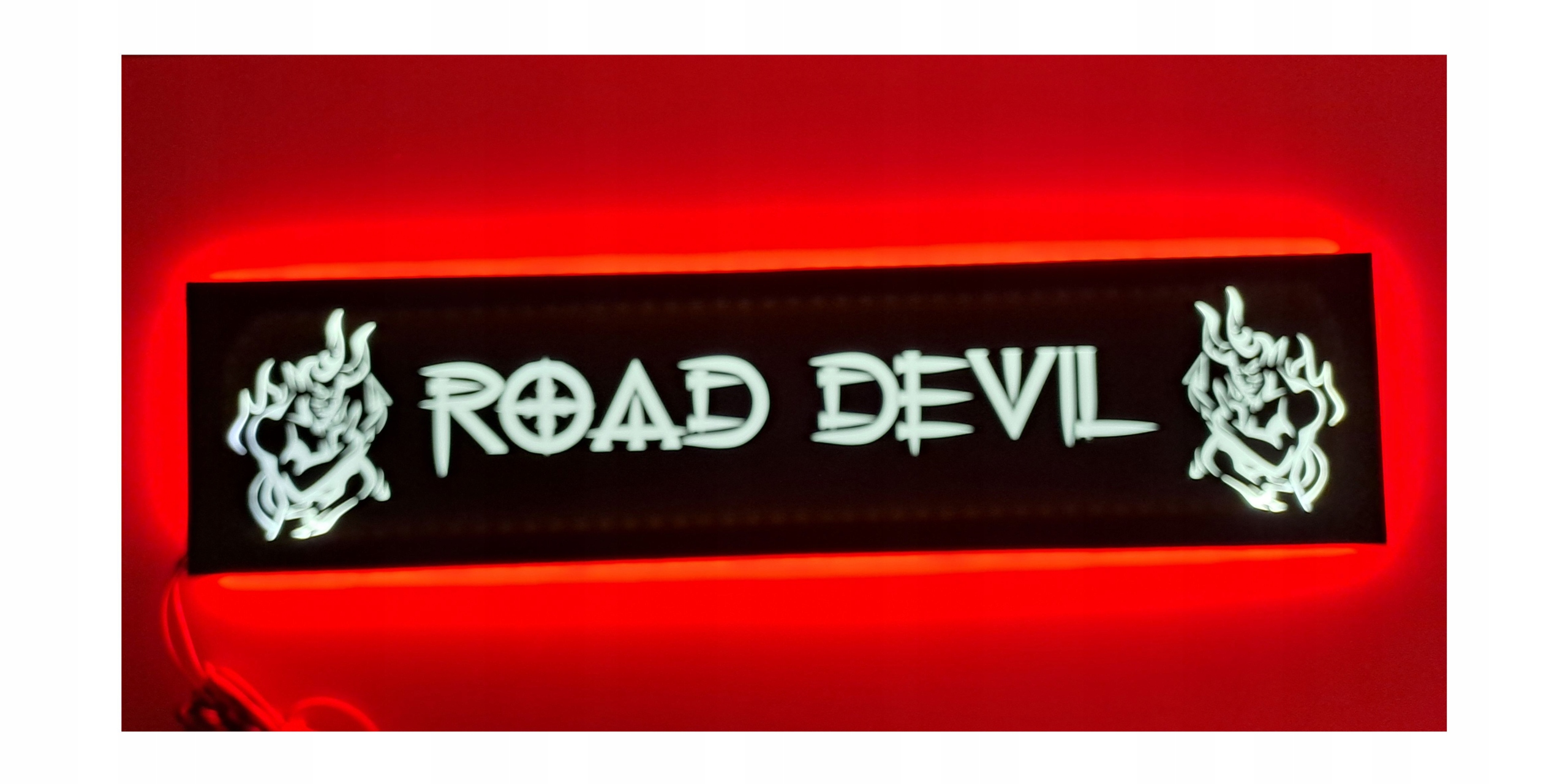Led tabuľa Road Devil nad posteľ s podsvietením kabíny Tir Lkw
