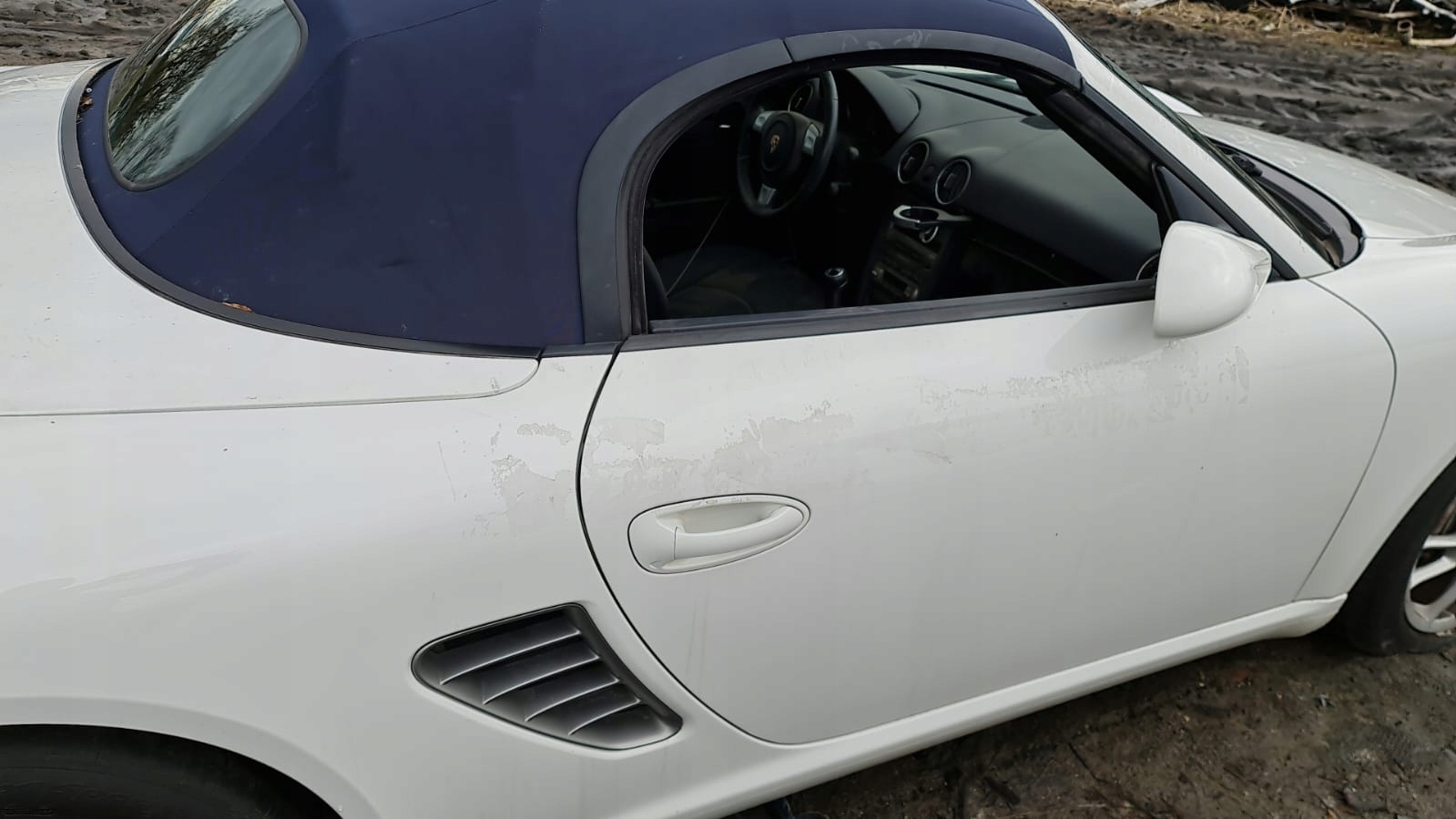 PORSCHE BOXSTER 987 КРЫЛО ЧЕТВЕРТЬ ПРАВЫЙ ЗАД.