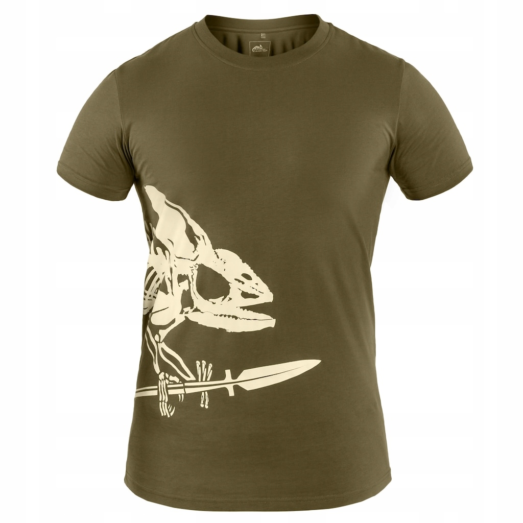 Koszulka bawełniana T-shirt Helikon-Tex Full Body Skeleton Olive Green 3XL