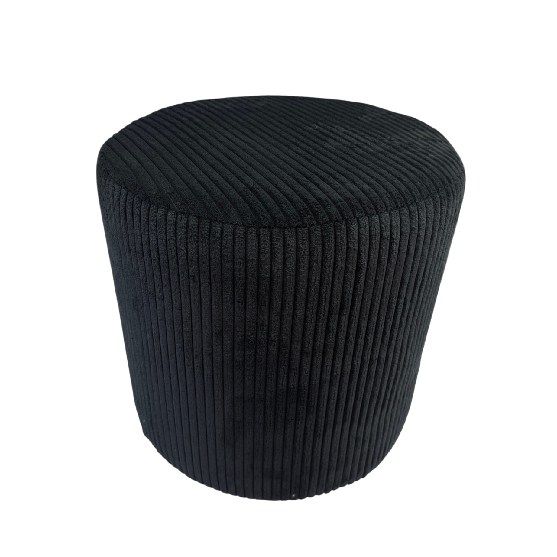 Taburet kulatá poso černá barva