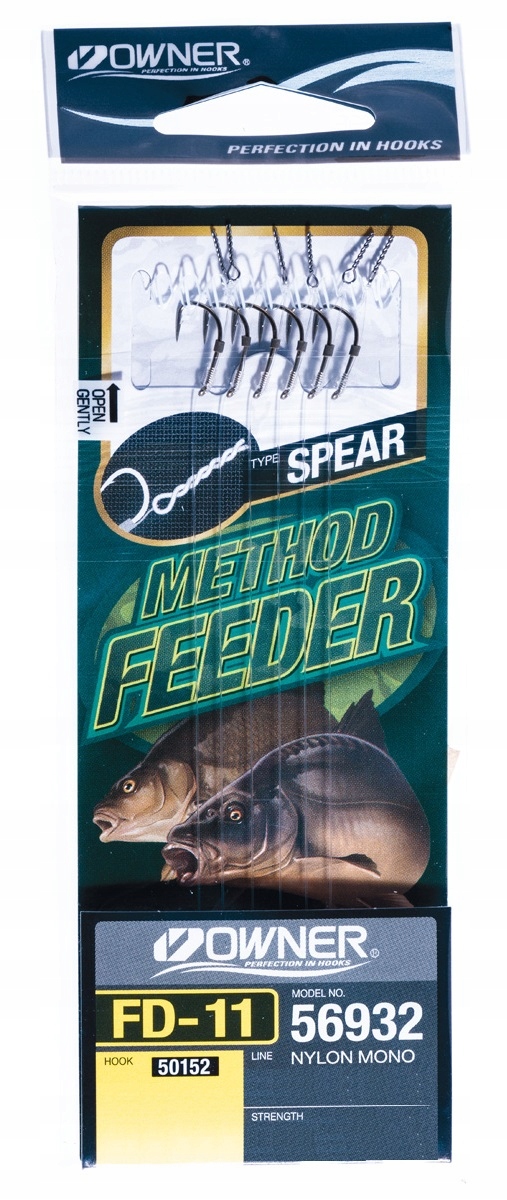 Przypon Method Feeder Z Wkrętem 0,18mm Hak14 Owner