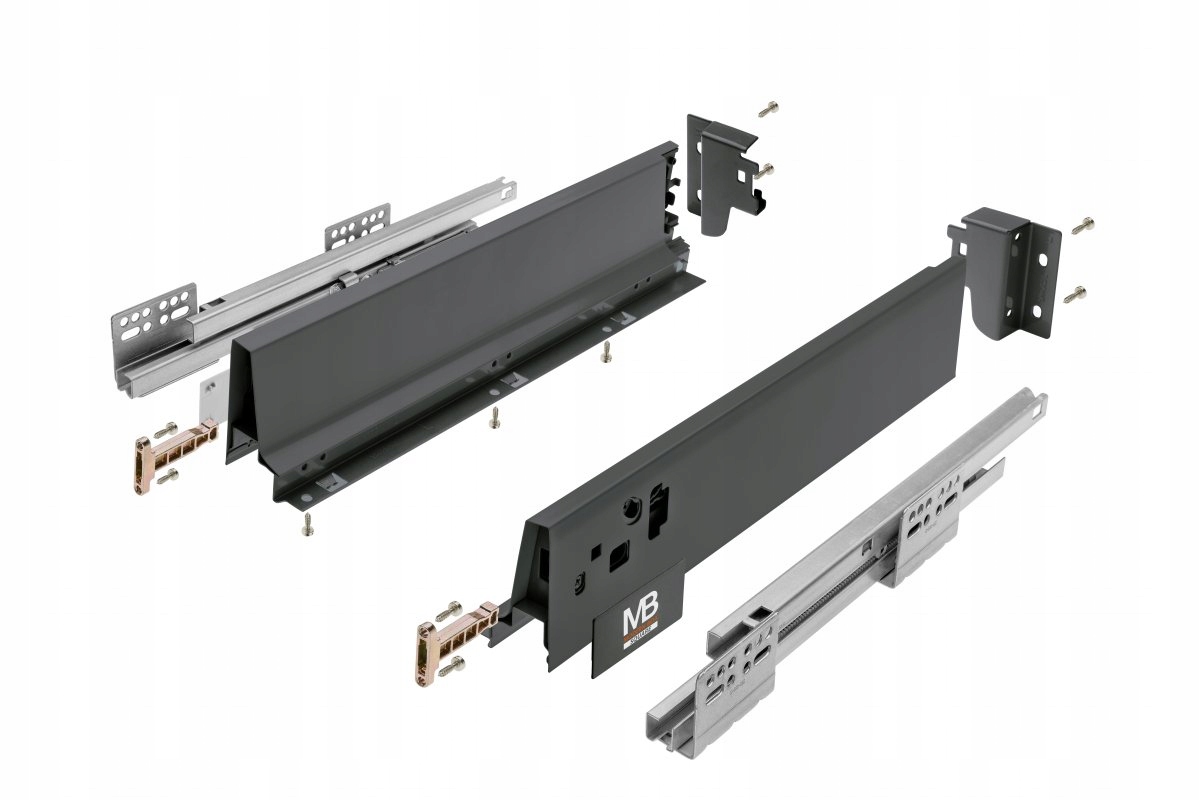 

Szuflada Modern Box Gtv 400mm niska antracyt
