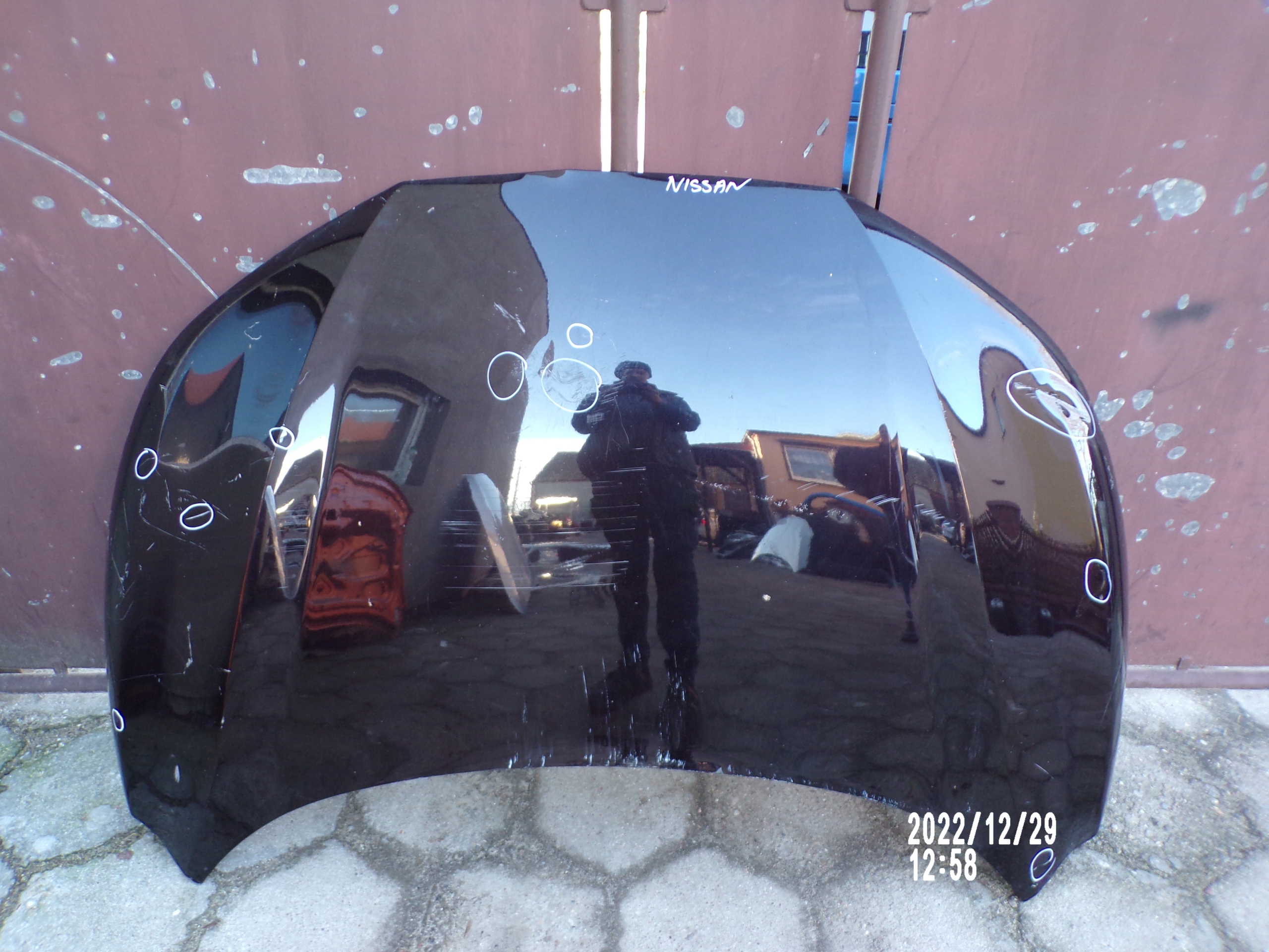 Капот двигателя NISSAN QASHQAI II 2 J11 LIFT