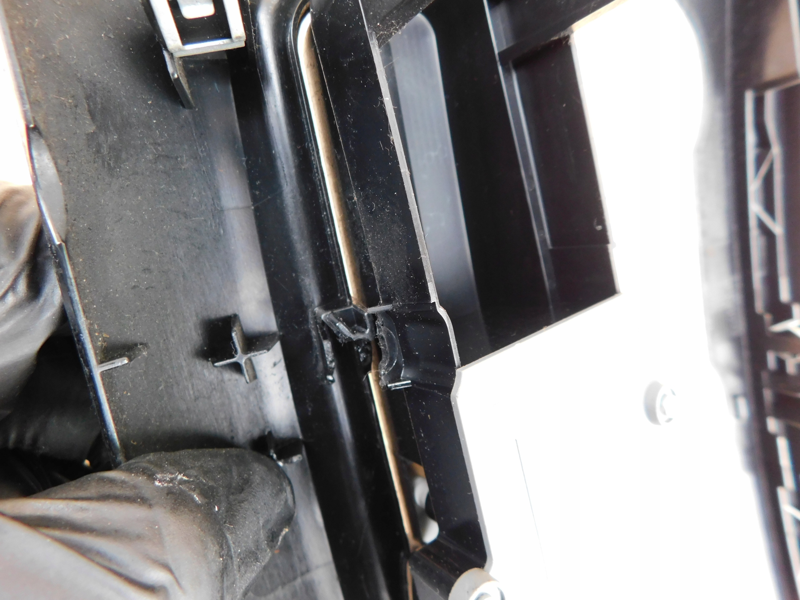 Sprinter 906 Crafter plastic covering panel central of the dashboard rozdzielczej