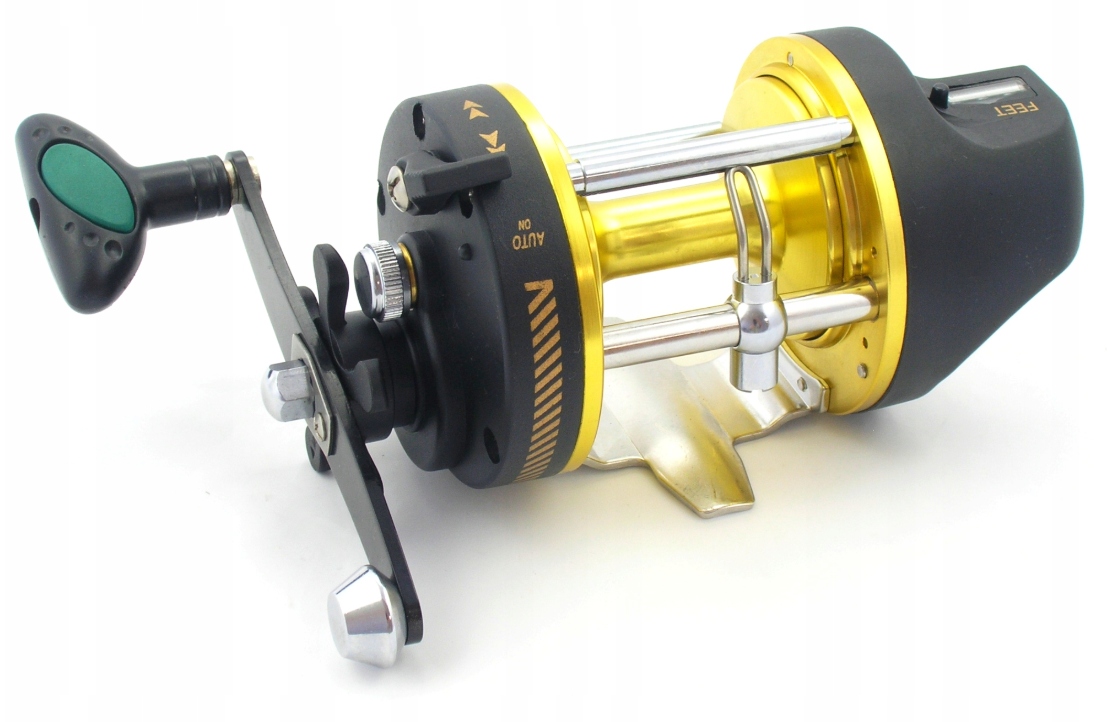 Multiplikátor S Počítadlem Hloubky Omoto OCT30GL/ALC300 Trollingový Naviják