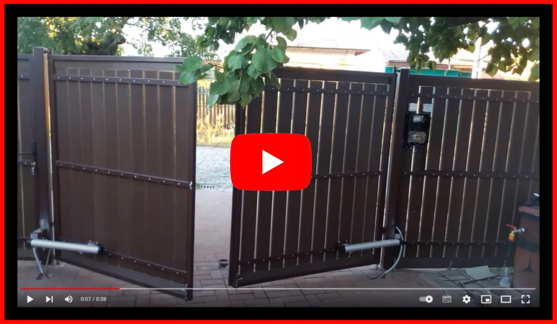 NAPĘD BRAMY DWUSKRZYDŁOWEJ WĄSKIE SŁUPKI MIK400 4 PILOTY AKUMULATOR GRATIS Czas otwarcia 12 s