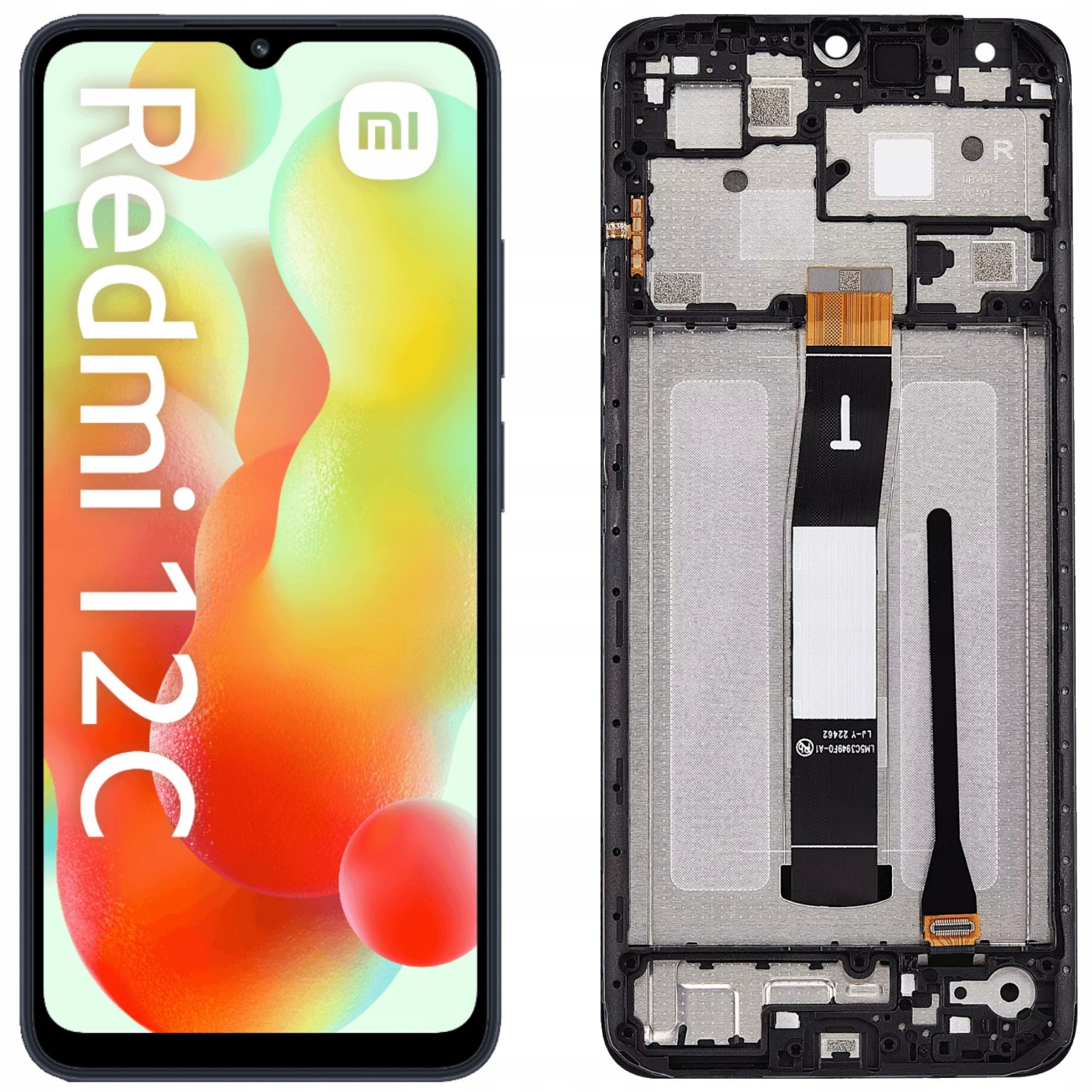 Matryca do Xiaomi Redmi 12C LCD 22126RN91Y 22120RN86G Ekran Ramka