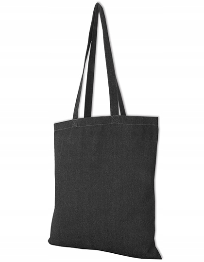 

torba zakupowa dżinsowa czarna gruby jeans 300g/m2