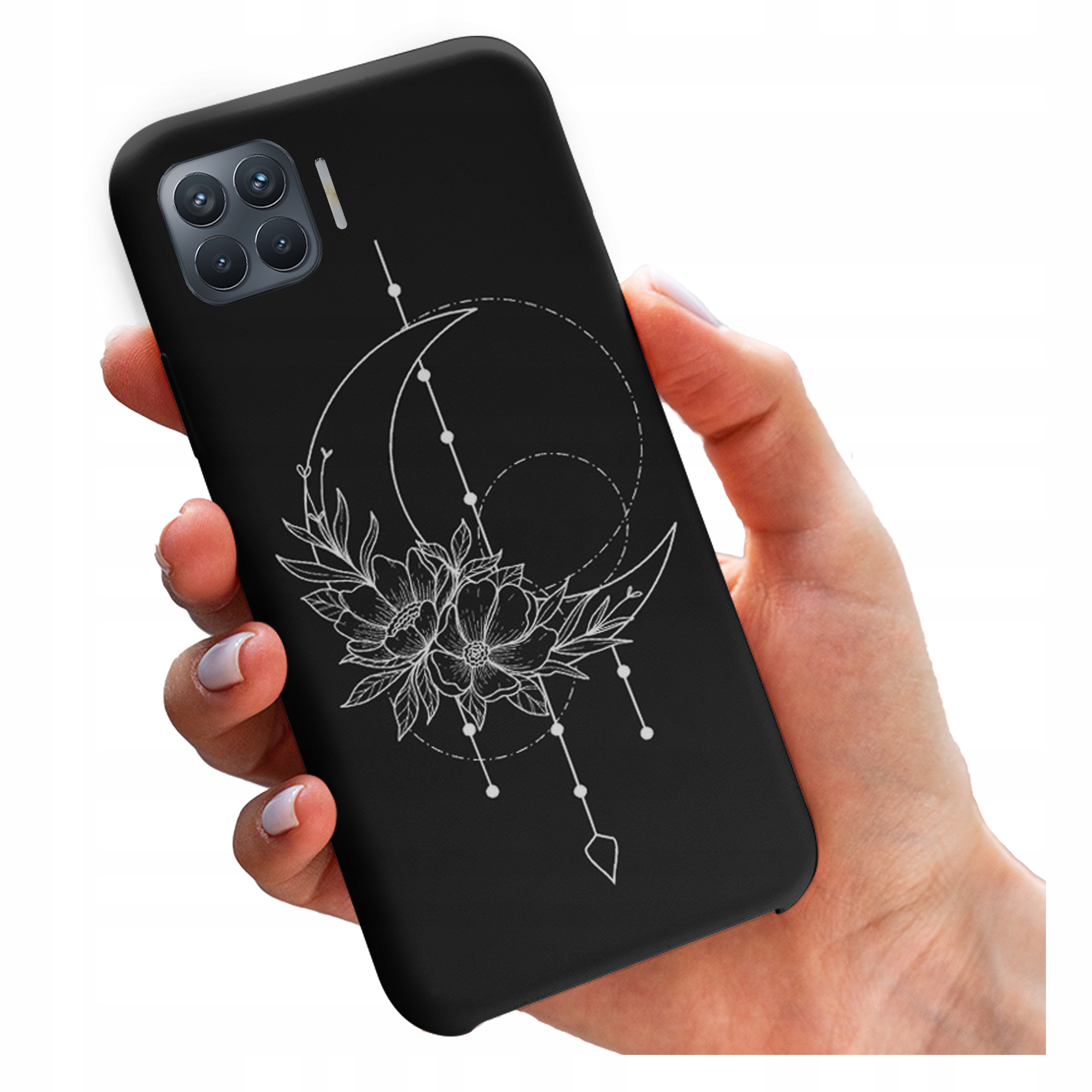 

Etui Matowe do Oppo Reno 4 Lite Czarne Szkło