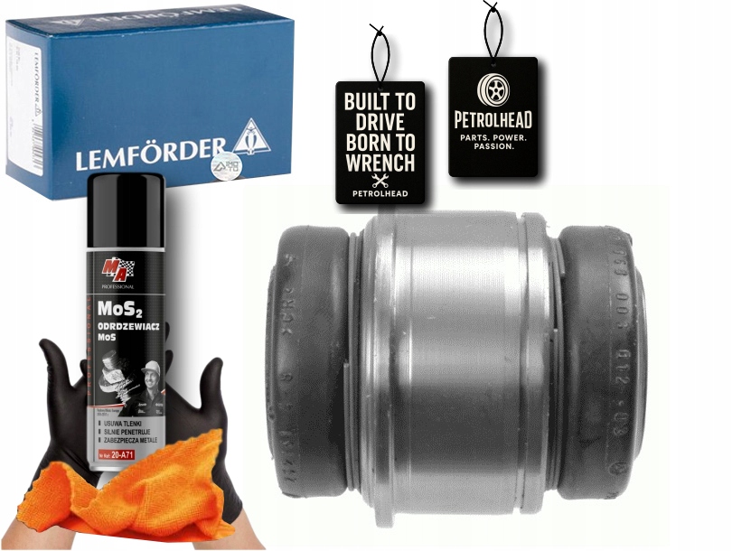 Silentblock Nosníky Zavěšení Zadní L/p Land Rover Disc #Petrolhead Pro+ Kit1