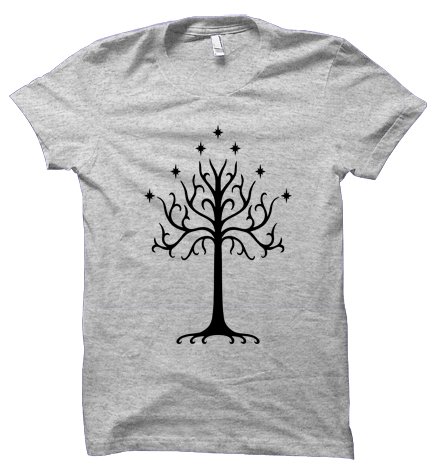 

Gondor Tree lord rings tolkien koszulka damskaS