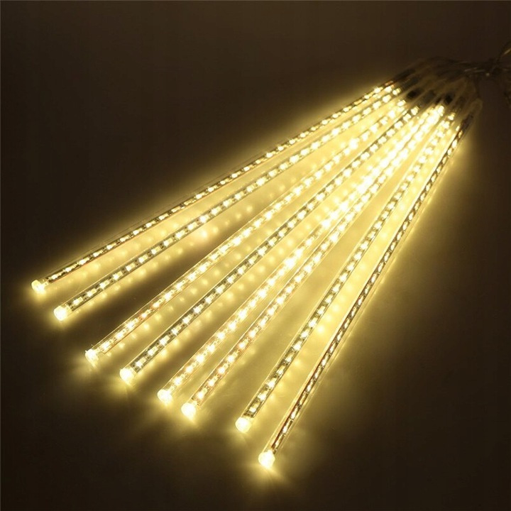 

Sople Meteory Led Lampki Padający Śnieg Białe ciep