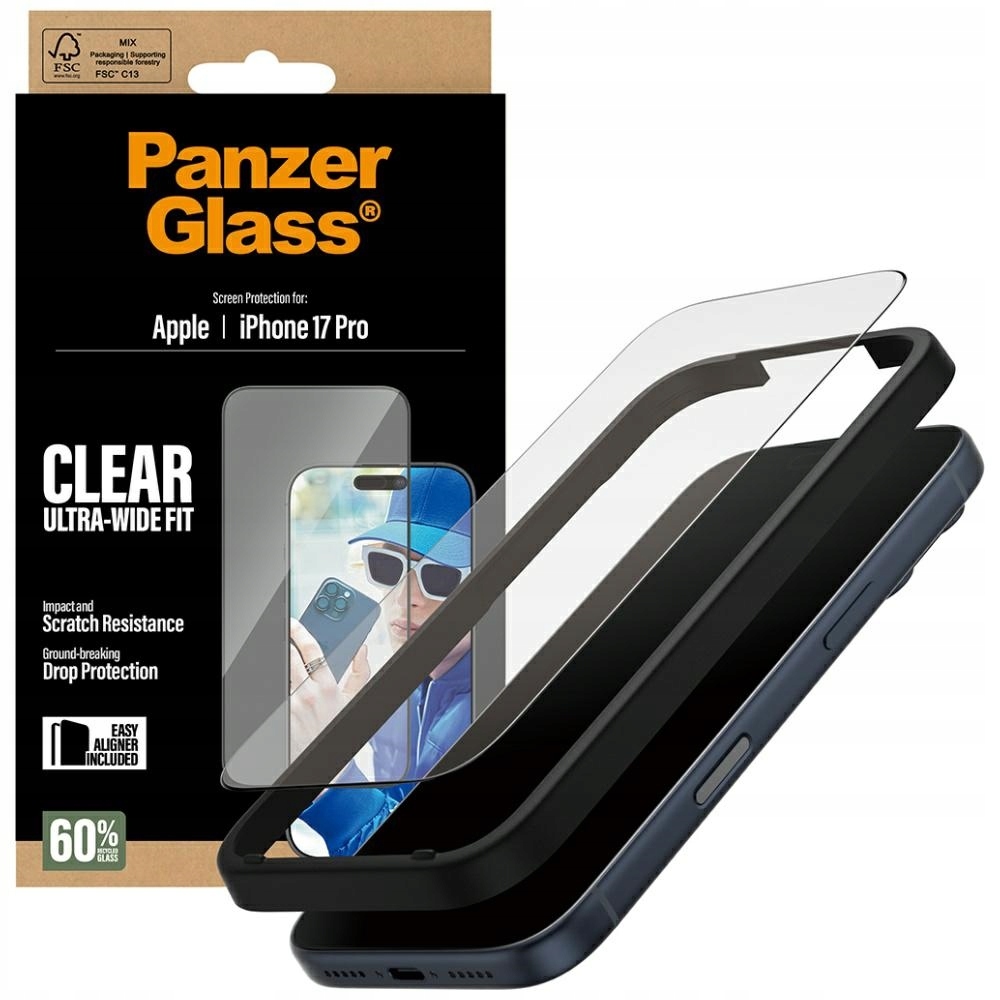 PanzerGlass EasyAligner tvrzené sklo Aplikátor pro iPhone 17 Pro
