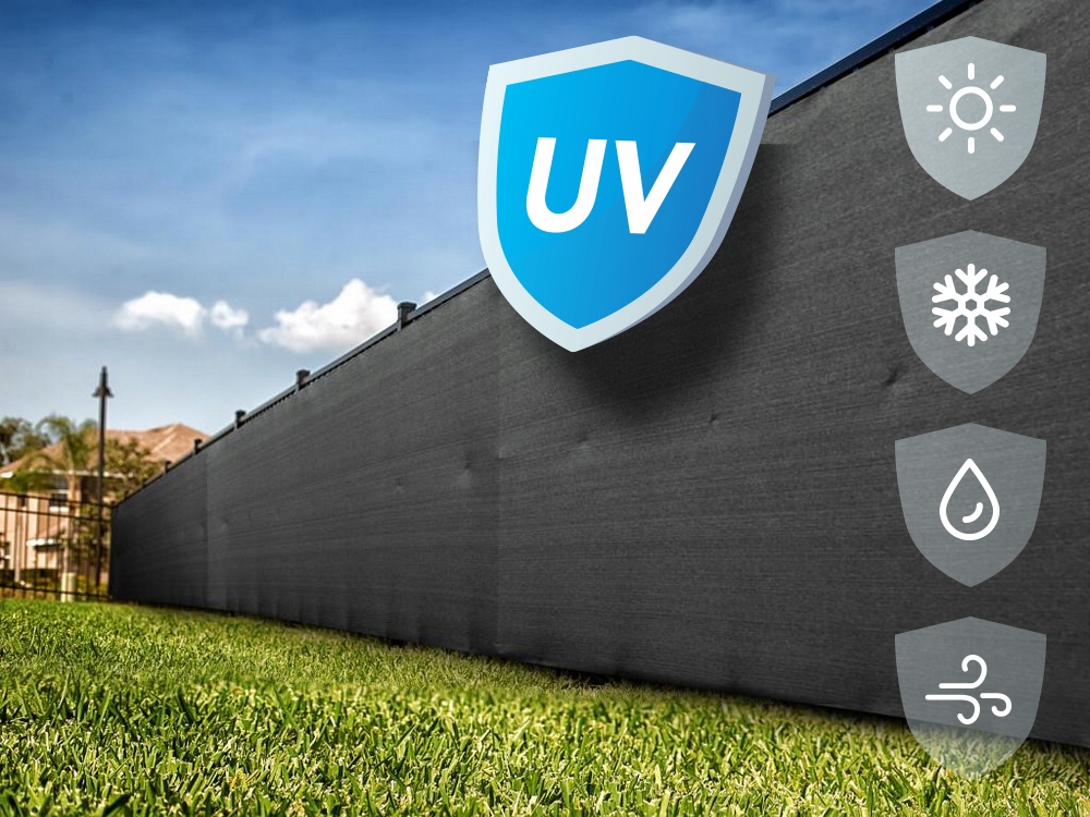 Siatka cieniująca 95% maskująca osłona na ogrodzenie płot mata +UV 1,5x25m Stan opakowania oryginalne