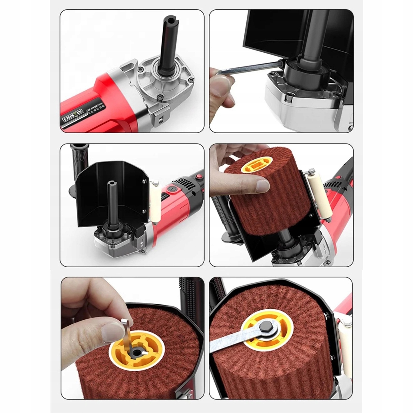 PRZYSTAWKA DO SZLIFIERKI KĄTOWEJ SATYNIARKA SZLIFIERKA WALCOWA NA METALU Kod producenta 6TL0428TL