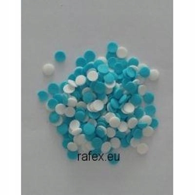 Levně Posypka Konfety Bílo-modré 1 kg