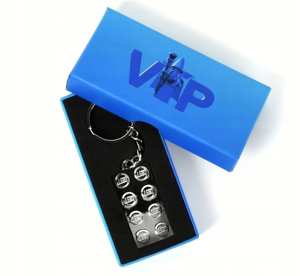 Lego Přívěsek Na Klíče na klíče kovový 4x2 Vip 5006330