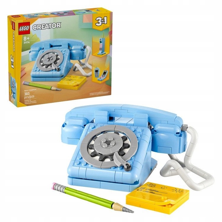 Lego Creator 3v1 31174 Retro telefon