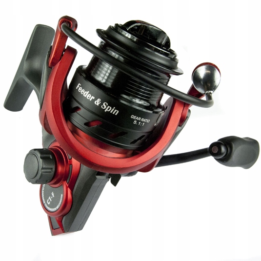 

Kołowrotek Fl 30F feeder + spinning 2w1 2x metal