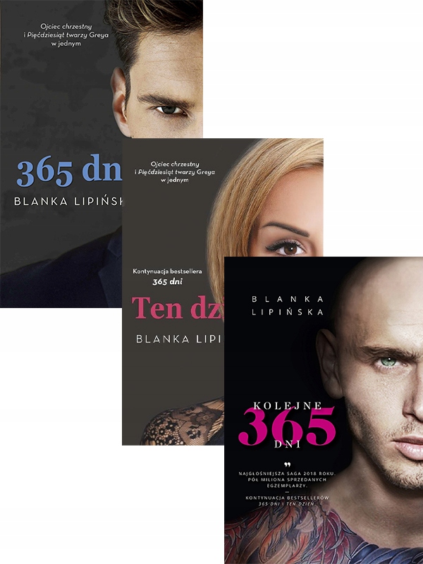 

Kolejne 365 Dni Ten Dzień Blanka Lipińska Trylogia