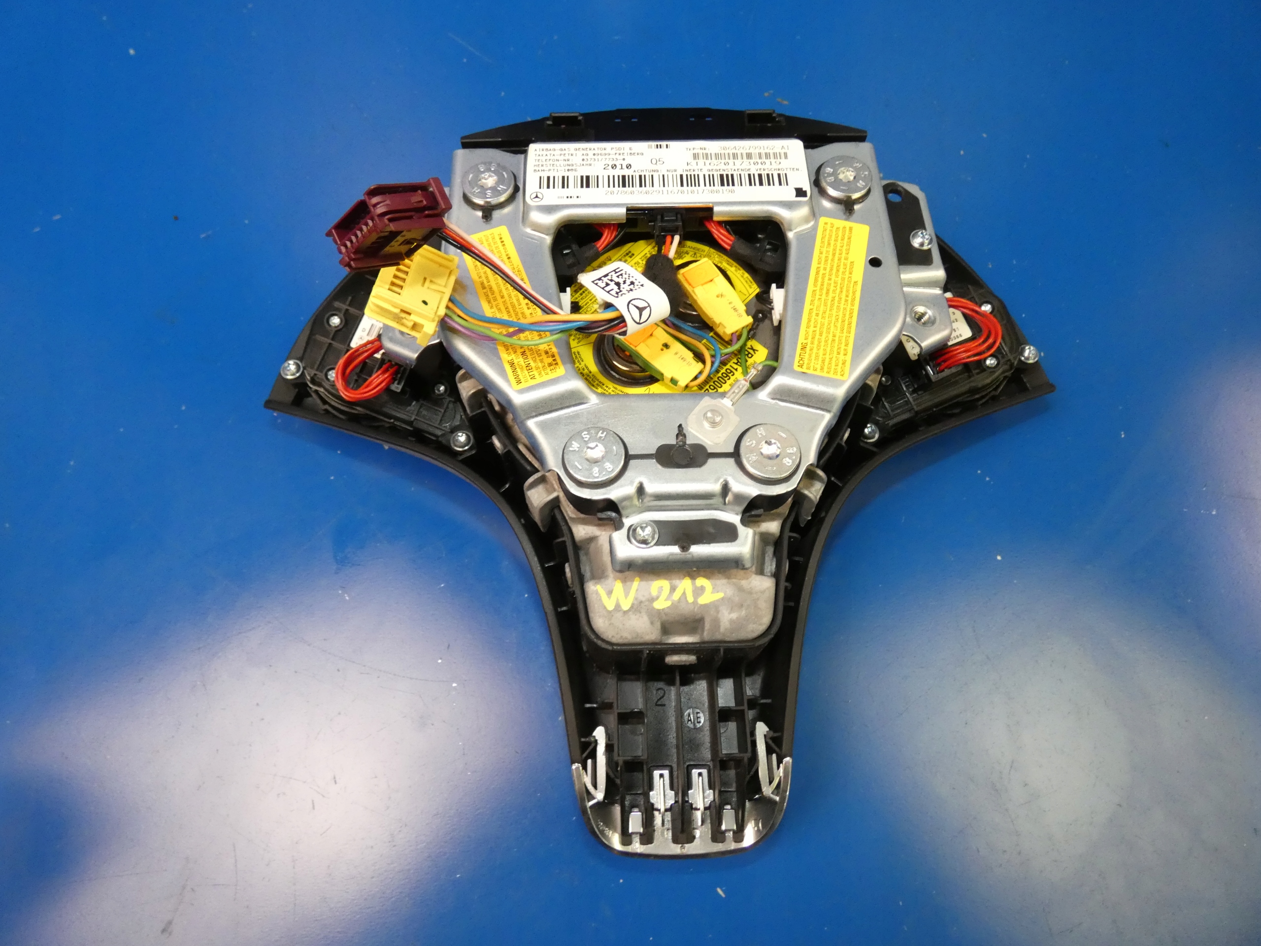 MERCEDES E W212 Airbag Deckel PRZYCISKI AIR