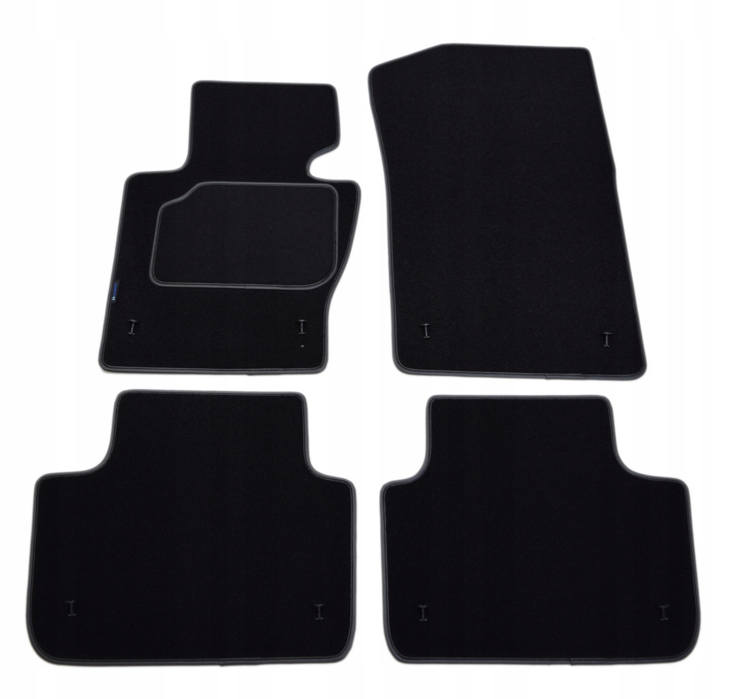 

Bmw X3 E83 04-10r Dywaniki welurowe Silver+Skóra