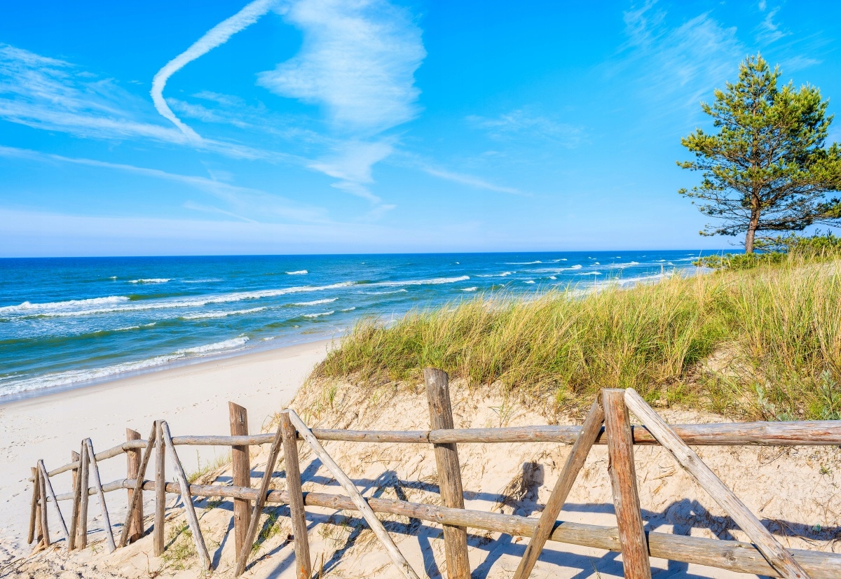 

Fototapeta Flizelinowa Piaszczysta plaża 152x104