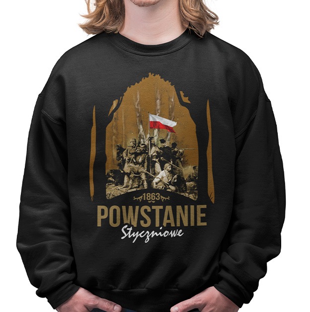 Pánská mikina vlastenecká mikina Lednové povstání vel. XL
