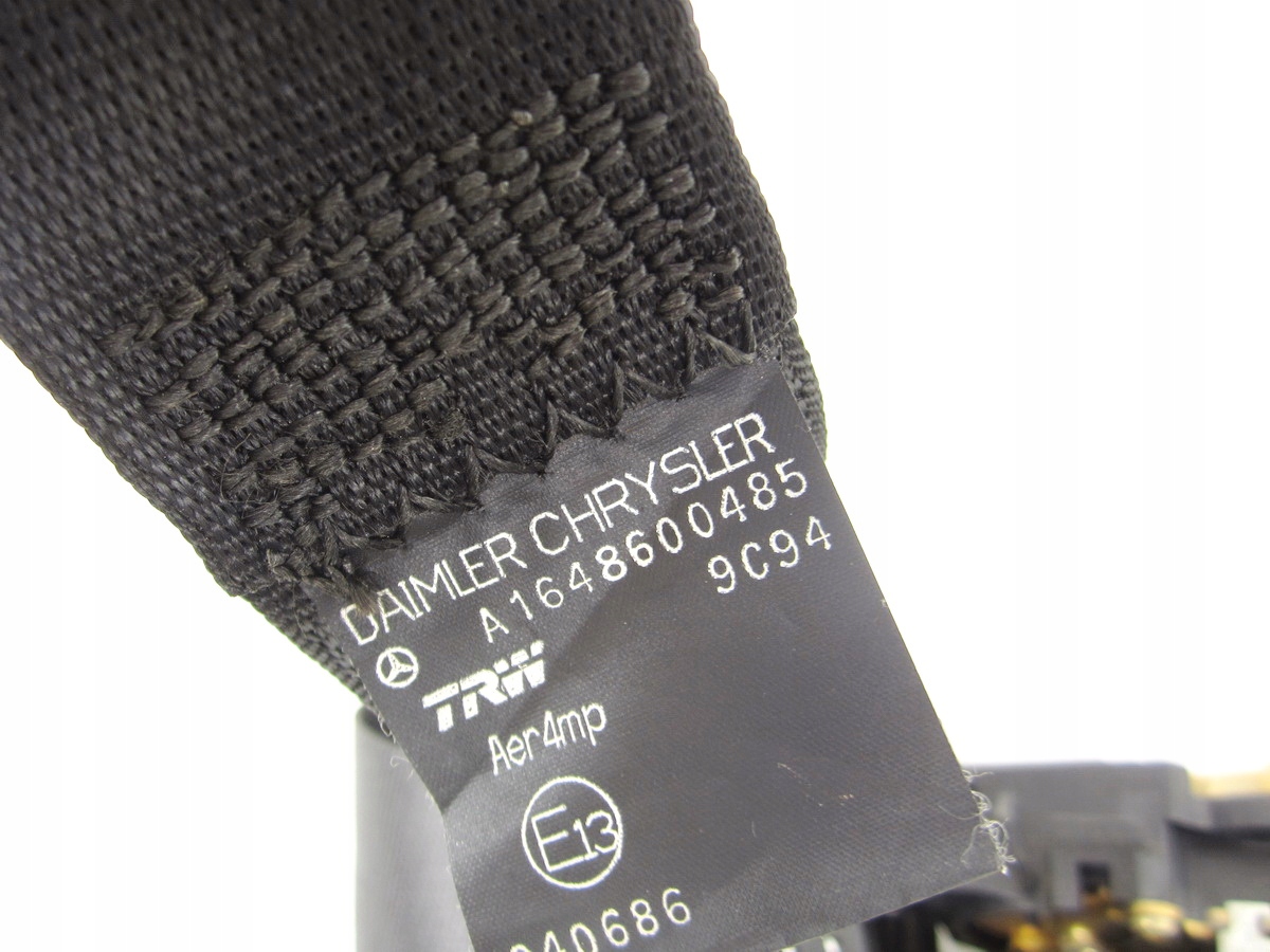 Gurten Sicherheits hinten heck links Mercedes ML W164