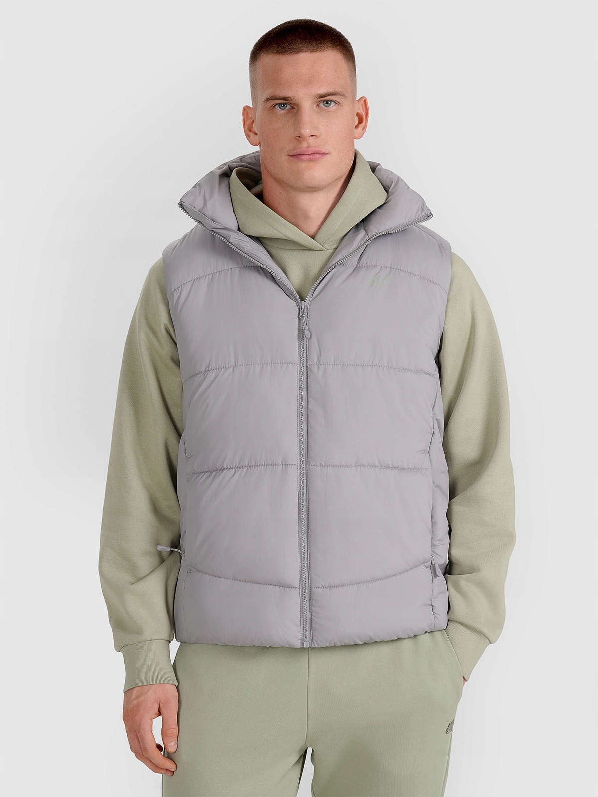 Pánská péřová Bunda Bez Rukávů 4F velikosti S