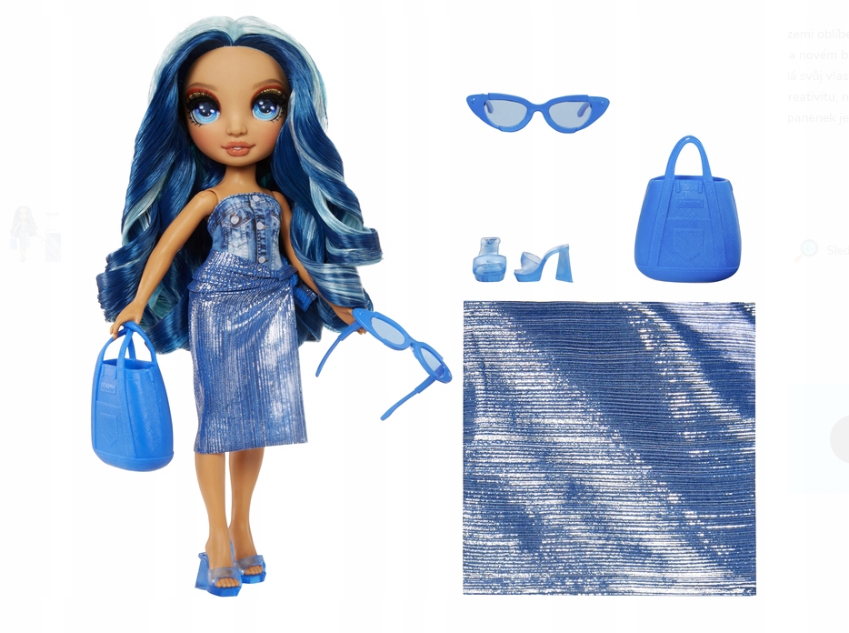 RAINBOW HIGH SWIM FASHION SKYLER BRADSHAW STRÓJ KĄPIELOWY Marka MGA