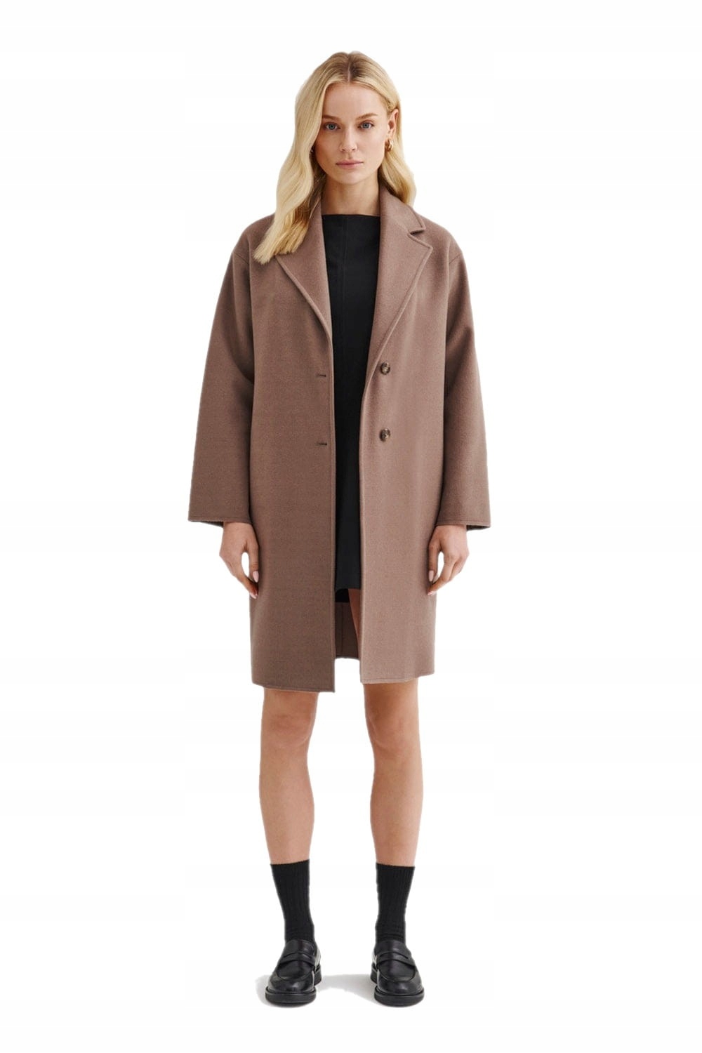 Dámský Trenčkot Hnědý Jarní Lehký Módní Dámský Kabát Janbor Xs