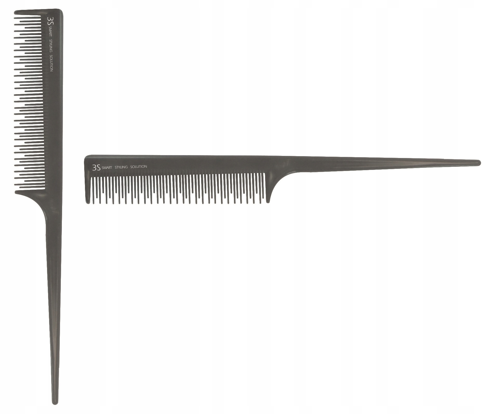 Grzebień do włosów widelec metalowy równe zęby INTER-VION Marka Inter-vion