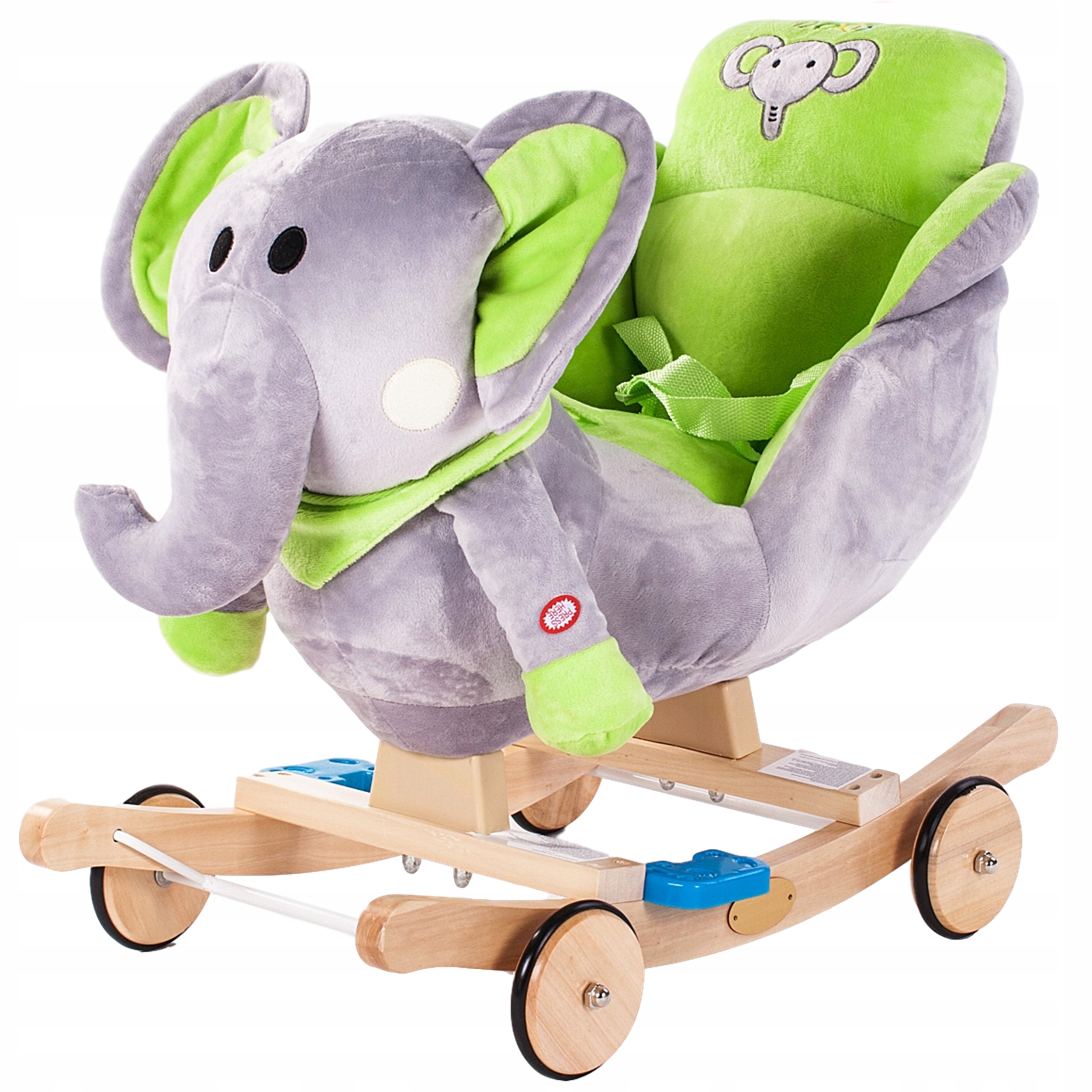 

Bujak Na Biegunach i Jeździk 2w1 koła słoń Doris